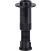 Pieds de receveur réglables - Hauteur 100 à 120 mm – ABS noir – Lot de 6 – Odyssea