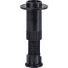 Pieds de receveur réglables - Hauteur 100 à 120 mm – ABS noir – Lot de 3 – Odyssea