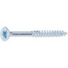 Vis bois zinguée tête fraisée PZ2 - Ø 3,5 mm - 40 / 24 mm - Boîte de 500 - Fixpro