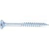 Vis bois zinguée tête fraisée PZ2 - Ø 4,5 mm - 50 / 30 mm - Boîte de 500 - Fixpro