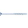 Vis bois zinguée tête fraisée PZ3 - Ø 6 mm - 110 / 60 mm - Boîte de 100 - Fixpro