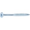 Vis bois zinguée tête fraisée T25 - Ø 4,5 mm - 60 / 36 mm - Boîte de 250 - Fixpro