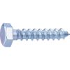 Vis tirefond acier zinguée tête hexagonale - Ø 6 mm - Longueur 30 mm / Filetage 18 mm - Boîte de 100 - Fixpro