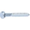 Vis tirefond acier zinguée tête hexagonale - Ø 6 mm - Longueur 50 mm / Filetage 30 mm - Boîte de 100 - Fixpro