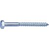 Vis tirefond acier zinguée tête hexagonale - Ø 6 mm - Longueur 60 mm / Filetage 36 mm - Boîte de 100 - Fixpro