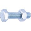 Boulon tête hexagonale classe 8.8 zingué - Ø 8 mm - Longueur 30 mm - Boîte de 50 pièces - Fixpro