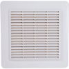 Grille de ventilation avec grille anti insectes - Couleur blanche - 226 x 323 mm - Nicoll