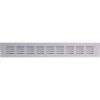 Grille aluminium à encastrer - 400 x 60 mm - Série 381/60 - Renson