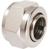 Écrou laiton hexagonal à serrage - F 3/8" - Ø 10 mm - Rapido - RBM