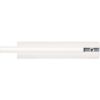 Tube droit blanc pour barre d'appui - 860 mm - Ø 33 mm - Système polyalu - Pellet ASC