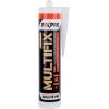 Mastic-colle MS polymère blanc 290 ml - Étanchéité et collage multimatériaux - MULTIFIX BLANC – Lot de 12 - FIXPRO