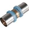 Raccord multicouche droit à sertir - Ø 16 mm - RBM