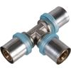 Raccord multicouche en T à sertir - Ø 16 mm - RBM
