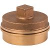 Bouchon de dégorgement laiton - Ø 40 mm - Riquier