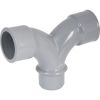 Coude PVC 87°30 double - Nicoll - FF Ø 32 mm - Double emboîture