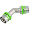 Raccord multicouche égal coudé 45° à sertir - Ø 26 mm - Comap