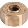 Écrou laiton hexagonal à visser - F 1/2" - Ø 14 mm - Hecapo