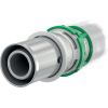 Raccord passerelle droit PER multicouche à sertir - Ø multicouche 20 mm - Ø PER 16 mm - Comap