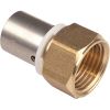 Raccord PER droit à sertir - F 3/4" - Ø 20 mm - PB Tub