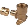 Applique PER coudé 90° à glissement - F 1/2" - Ø 20 mm - PB Tub