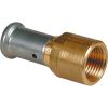Manchon laiton droit multicouche à visser - Femelle 1/2" - Diamètre 20 mm - Henco
