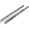 Coulisse à bille 10 kg pour tiroir bois - 250 mm - Rainure 17 mm - La paire - Hettich