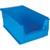Bac de rangement empilable bleu à bec - 7,3 L - 35 x 21 x 14,5 cm - Systembox SB - TOOD