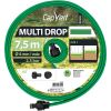 Kit complet tuyau d’arrosage perforé pluie fine 2,5 bar - 7,5 m - Multi Drop - Capvert