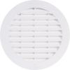 Grille d'aération ronde - Ø 123 mm - Avec moustiquaire - Girpi