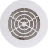 Grille d'aération ronde - Ø 180 mm - Avec moustiquaire - Girpi