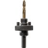 Arbre hexagonal 9 mm - Pour trépans Ø 32 à 210 mm - Erko