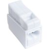 Borne de connexion blanche - 2 fils - Fil souple / fil rigide - Vendu par 100 - SIB