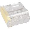 Mini borne de connexion jaune - 4 x 2 mm² - Vendu par 100 - SIB