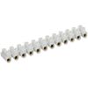 Barrette de connexion blanche séparable 4 mm² - Dhome