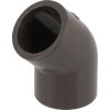 Raccord coudé 45° PVC-C HTA® - FF Ø 50 mm - DN40 - Girpi