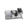 Cylindre 2 entrées Classic Pro - Laiton nickelé - Haute sûreté - Longueur 31 x 31 mm - Mul-T-lock
