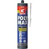 Mastic d'étanchéité transparent pour sanitaire - 280 ml - Haute Résistance - Polymax Pro - Griffon