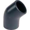 Coude 45° égal PVC pression NF - FF Ø 63 mm - Nicoll
