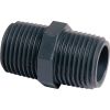 Raccord droit PVC pression NF - MM 1"1/4 - Nicoll