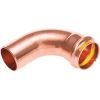 Coude cuivre gaz 90° à sertir - MF Ø 28 mm - >B< Press Gas - Conex / Bänninger