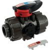 Vanne à bille PVC-C pression - Tube Ø 40 mm - HTA VKD DUAL BLOCK - Girpi