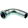 Raccord coudé 90 ° à sertir - Ø FM 28 mm - Xpress Carbone - Aalberts integrated piping systems