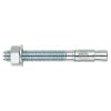 Goujon d’ancrage acier zingué - Ø 10 mm - Longueur 90 mm - Pour charges lourdes - Vendu par 50 - Fixpro