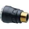 Raccord doirt PE à emboîtement - Ø 20 mm - M 1/2" - PN16 - Série 1 - Plasson