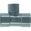 Té PVC 87°30 - Girpi - FF Ø 50 - 40 - 50 mm - Triple emboîture