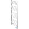 Sèche-serviettes électrique blanc - 500 W - 500 x 1022 mm - NAO 2 - Intuis