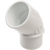 Coude PVC 45° - Nicoll - FF Ø 32 mm- Simple emboîture 