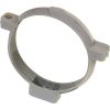 Collier à charnière PVC gris simple - Tube Ø 63 mm - Nicoll