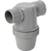 Siphon de parcours PVC gris horizontal - Mâle / femelle - Ø 50 mm - Nicoll