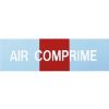 Étiquette autocollante - air comprime 100x30 - Coditherm
